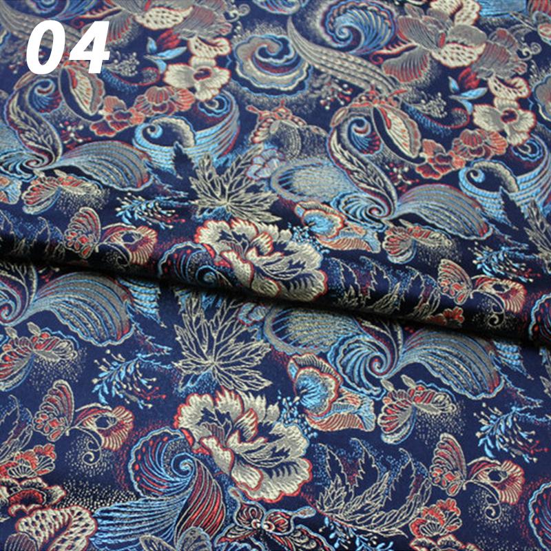 Brokat Jacquard Stoff mit Schmetterlingsmuster im chinesischen Stil Chinesisches Tang-Kostüm Cheongsam Mongolische Robe Damast Stoffmaterial
