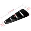 1 Pair Quarter Side Window Louvers Scoop Cover Vent for Air Inlet Tuyere Ventilation Valve For Ford/Mustang 2005-2014