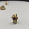 8PCS Hinge Decorative Ornaments Resin Miniature Figurines Hinge Toppers Retro Style Home Decorations for Cabinet Doors