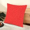 Strawberry Pattern Cushion Cover Soft Short Plush Pillow Cover Smooth Cozy Texture Aesthetic Cushion Case Home Decor