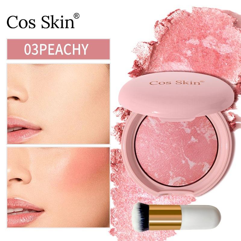 CosSkin Baked Blush Natural Pigment Long-Lasting Matte Face Blush