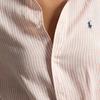 Polo Ralph Lauren Woven Striped Long Sleeve Shirt Loose Fit Women shirts White 211A96158-009