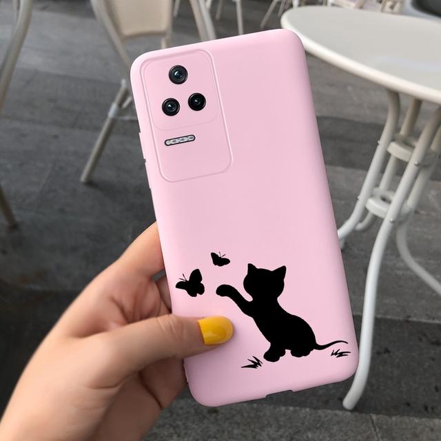 Per Xiaomi Poco F4 Custodia Cute Alien Cartoon Cover morbida in silicone TPU Custodia per telefono per Xiaomi Poco F4 GT PocoF4 Capa antiurto Coque