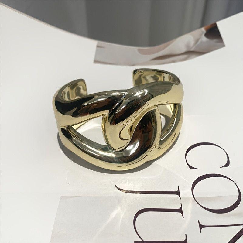 Холодный ветер простой акриловый преувеличенный браслет открытый европейские и американские браслеты модный стиль ювелирные изделия оптом