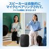 W Winbridge 15W Compact Portable Speaker with PA for and Retail Sales Megaphone, Loudspeaker, Hands-Free Microphone, System, Meetings, Classrooms,
