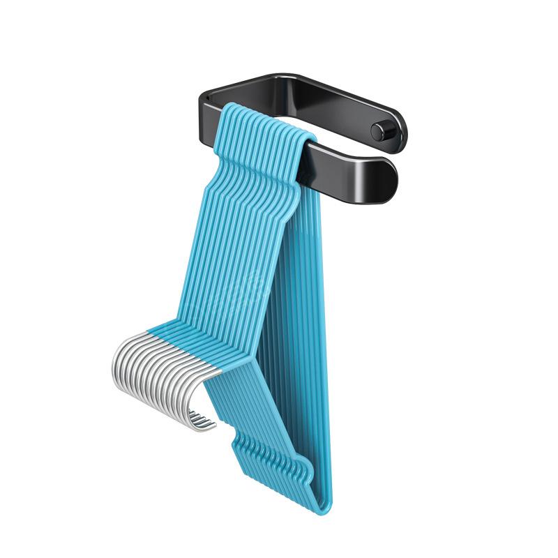 Bathroom Balcony Wall No-punch Hooks Wall-mounted Shelf