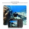 Underwater Camera 10x Optical Zoom 2500mAh 4K 65MP Autofocus Waterproof Camera SOS Flashlight 2500mAh Battery for Diving