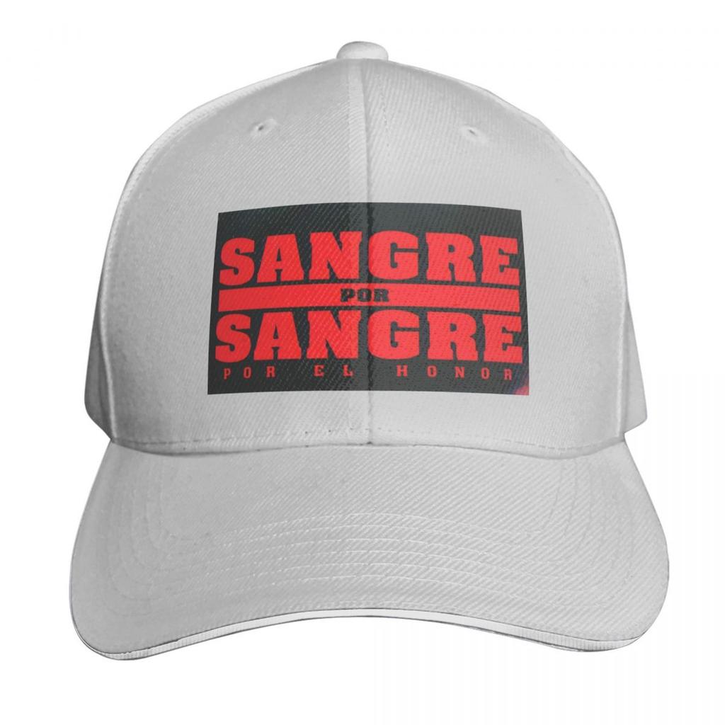 Sangre por Sangre Baseball Cap Christmas Hat foam party Hat New In Hat Bobble Women Hats Unisexs