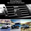 Magnetic Car Phone Holder Stand 360 Rotatable Car Air Vent Clip Mount GPS Navigation Holder Smartphone Support Bracket In Car for IPhone Samsung