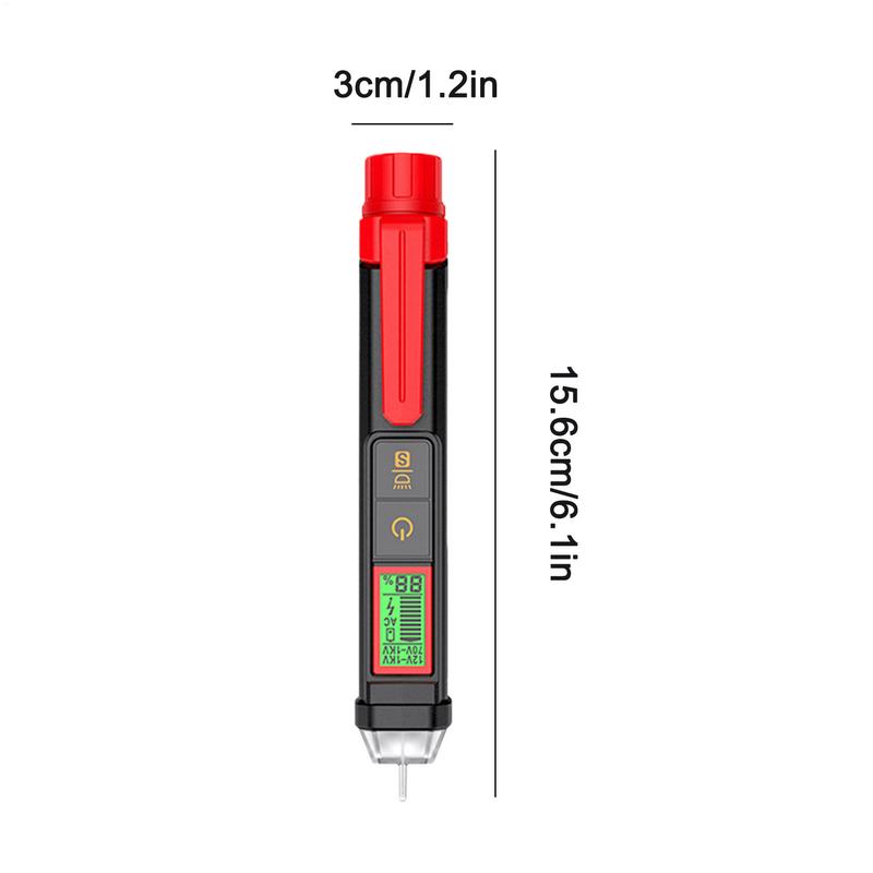 Electric Voltage Tester Contactless Circuit Detector Pen High Precision Voltage Tester Pen With LCD Display For Industrial Home