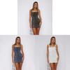 Sexy Strap Dress With Sparkling Rhinestones For Night Out And Clubwear