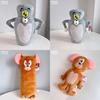Adorable Tom And Jerry Deformed Plush Toy Doll Cuddly Cartoon Tom Cat Jerry Mouse Gift