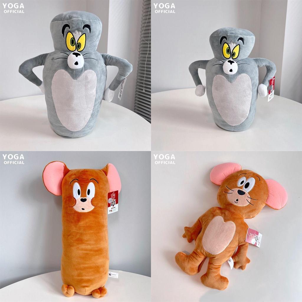 Adorable Tom And Jerry Deformed Plush Toy Doll Cuddly Cartoon Tom Cat Jerry Mouse Gift
