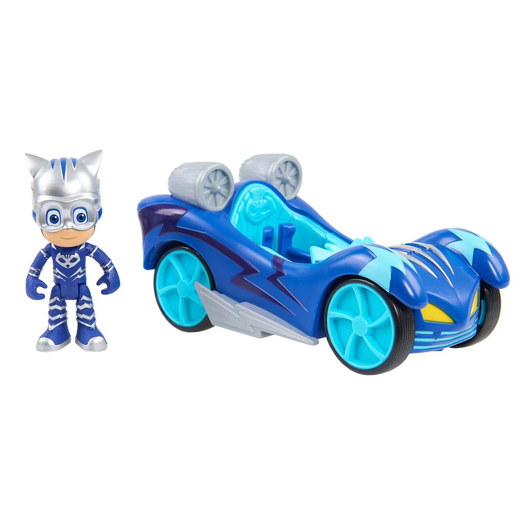 PJ Masks Turbo Blast Racers Catboy and Cat-Car Figure and Vehicle Set Parallel Import
