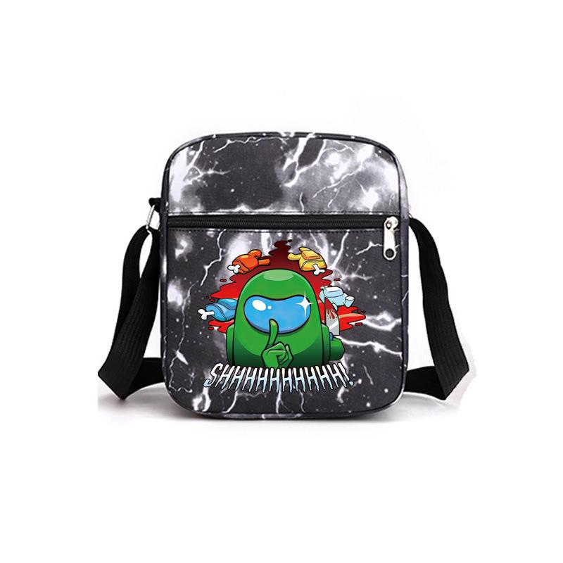 Among Us Game Merchandise Bag Space Werewolf Satchel Men And Women Messenger Bag Campus Shoulder Bag