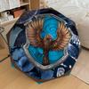 1PC Eagle Shield Umbrella-8-Rib Reinforced, Automatic Open, Lightweight & Durable, Cute Fashion Accessory for Outdoor, D2697