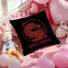 M-Mortal Kombat Game Cushion Cover Pattern Printed Pillowcase for Living Room Sofa Cushion Cover & Bedroom Decor