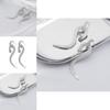 Elegant Alloy Snake Earrings For Women Trendy Zodiac Animal Design 2022 Winter Fashion