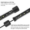 1Pc 17-47CM USB Plug Aquarium Light LED Waterproof Fish Tank Light Underwater Lighting Submersible Lamp Plant Grow Lamp 110V