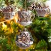 Christmas Snow House Car Pendant Coffee Cup Pendant Acrylic Pendant Car Interior Backpack Pendant