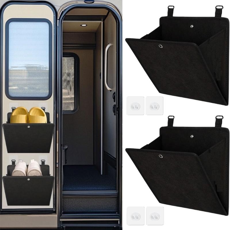 Wohnmobil Türschuh-Organizer Schnelle Montage Oxford-Stoff Aufbewahrungstasche Für Effiziente Organisation Camper Zubehör
