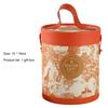 Gift Box Floral Print Widely Applied Round Shape Lid Bucket Florist Gift Packaging Box for Party