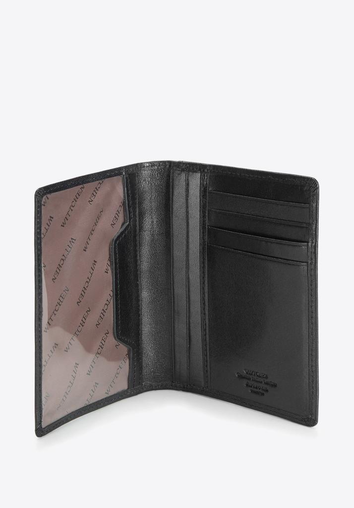 Wittchen Men's Leather Document Case With Coat Of Arms Black Natural Leather