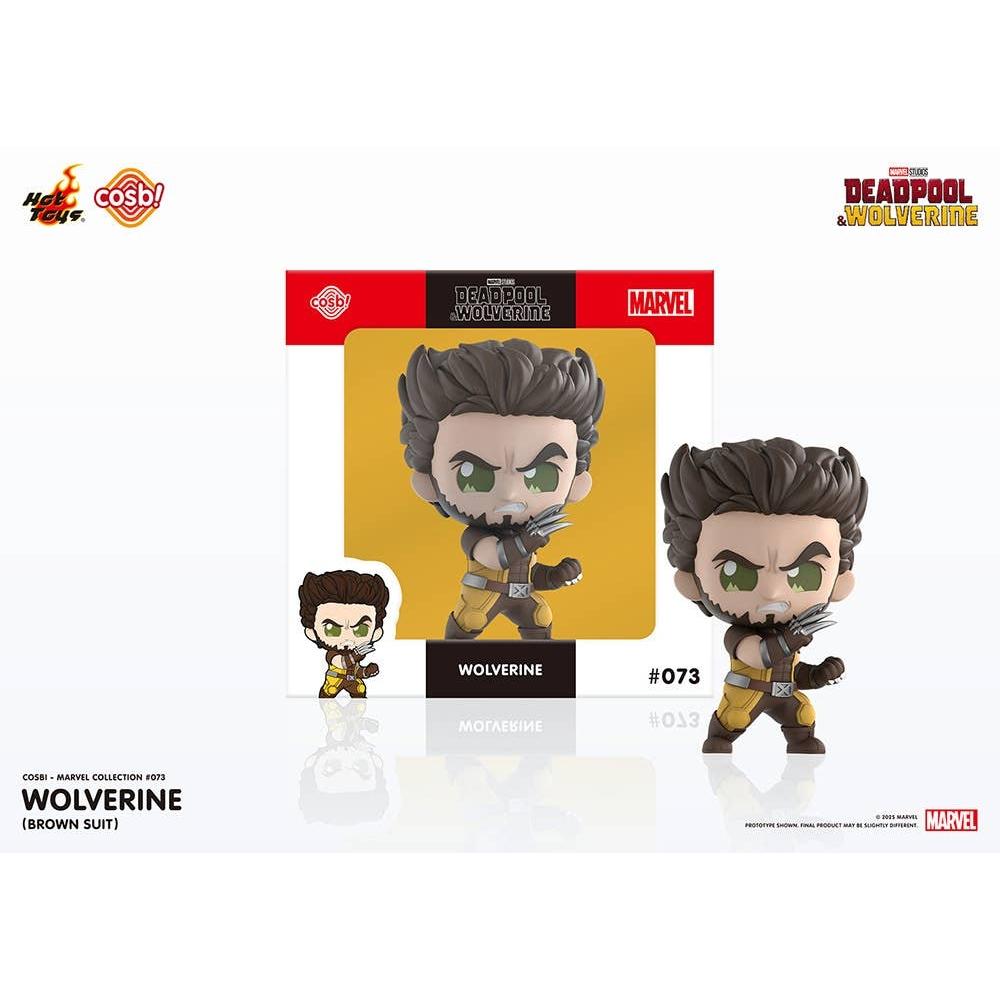

Marvel Cosbi Marvel Collection 073 Wolverine Brown Suit
