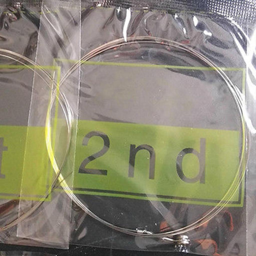 6Pcs/1Set Bronze Steel Strings Warm Balanced Tone for Acoustic Guitar 150XL