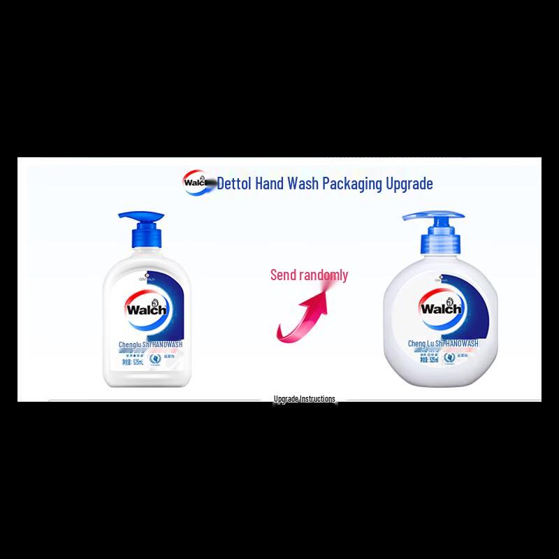 Walch Healthy Antibacterial Hand Soap with Silk Protein, 4 X 525ml