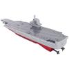 Remote Control Aircraft Carrier, 2.4G RC Warship Boat for Adults and Kids, DIY Battleship with Auto Power Off and Low