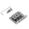 3 String Guitar Hard Tail Bridge Metal Decorative Electric Guitar Bridge for Cigar Box