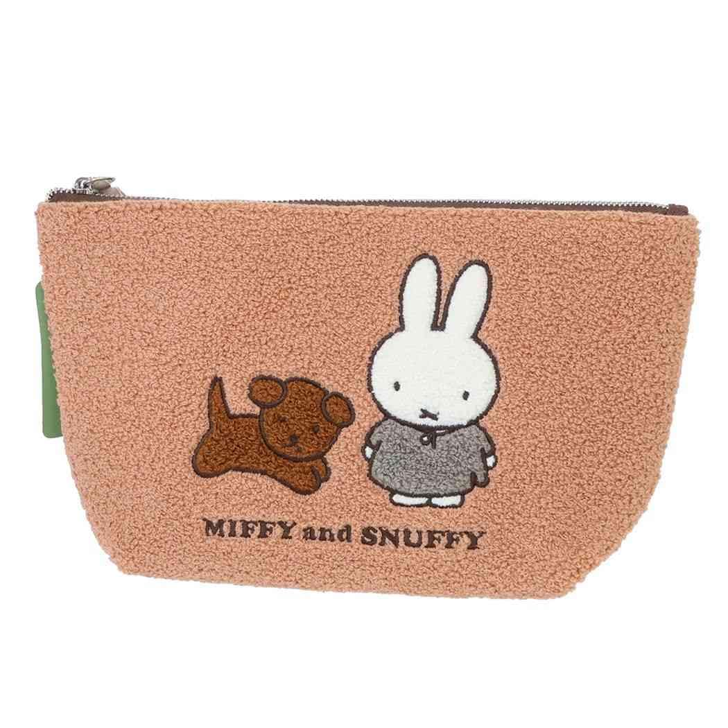 

Marimo Craft MIFFY SNUFFY Sasara W28 x H18 x & Pouch, Pink, D4cm, DBM-1911 рожевий
