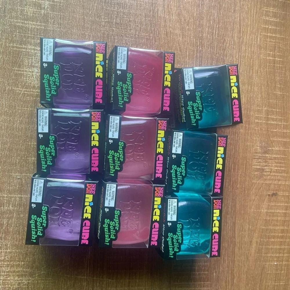 Super Solid Nee Doh Nice Cube Stress Relief Toy - Perfect for Office School Anxiety Relief & Focus
