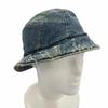 Great LOUIS VUITTON Hat Bonnet Damier Giant Wave Monogram Indigo Women MP2734 Used