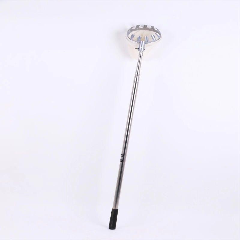 Telescopic Stainless Steel Fruit Picking Pole, Retractable & Super Hard for High-Altitude Toona Sinensis Harvesting