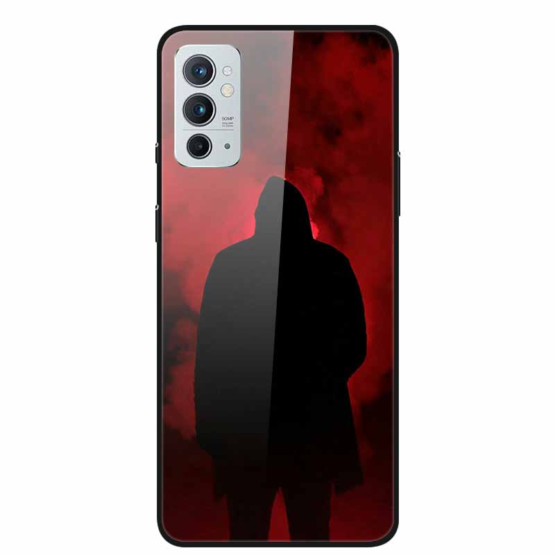 Tempered Glass Cover For Oneplus 9RT Case 1+ 9RT Hard Back Cover for Oneplus 9RT 5G Case Coque Bumper Funda OnePlus 9 1+9RT