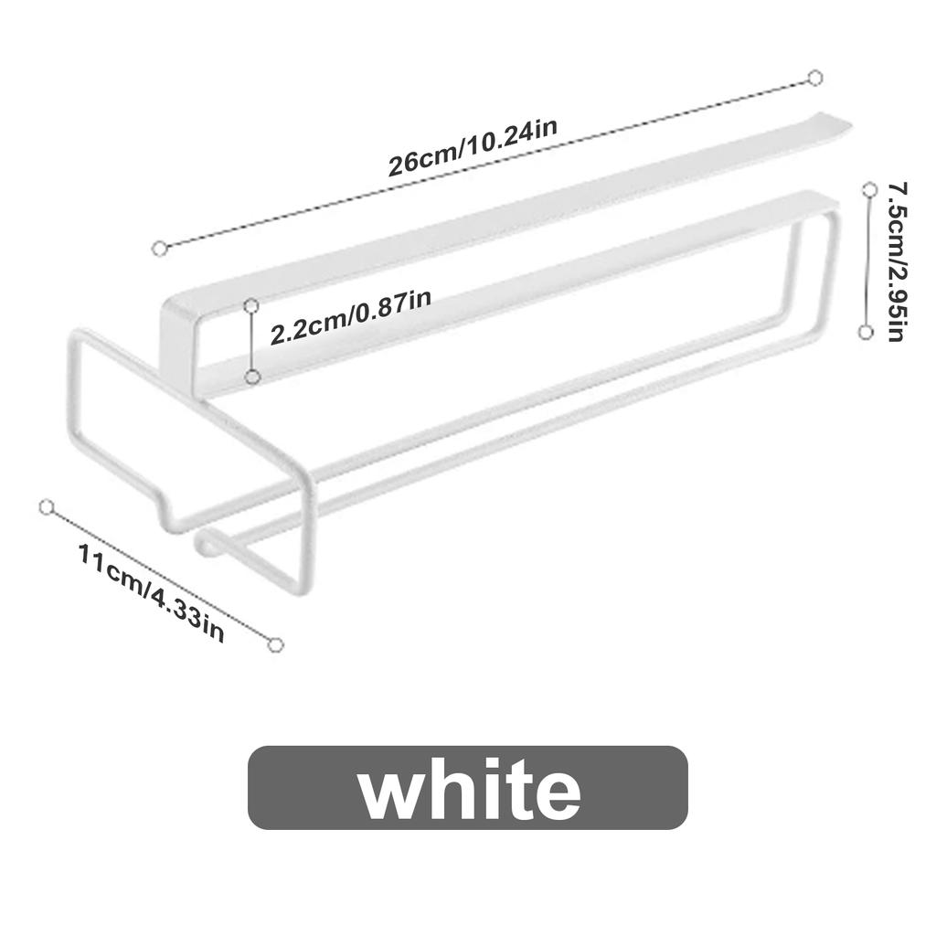 Cabinet Red Wine Glass Holder, Iron Double Row Cup Hook Storage Rack, Non Perforated Hanging Drainage Storage Rack.