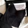 French lace beauty back sling vest women's inner with chest pad women's summer thin can be worn outside bottoming top