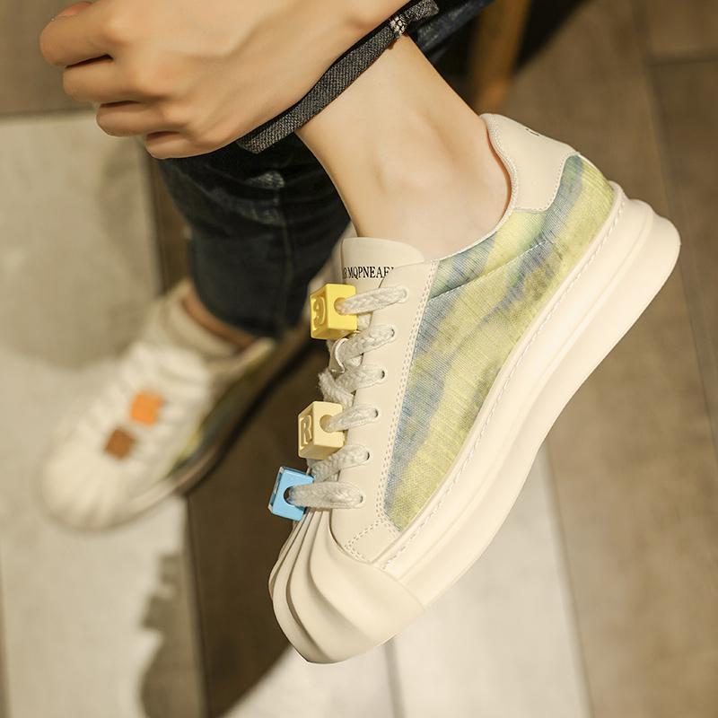 Boty pánské Tenisky Mužské ležérní Pánské Boty tenis Luxusní boty Trenér Závody Prodyšné Boty módní povaleči běhání Boty pro muže