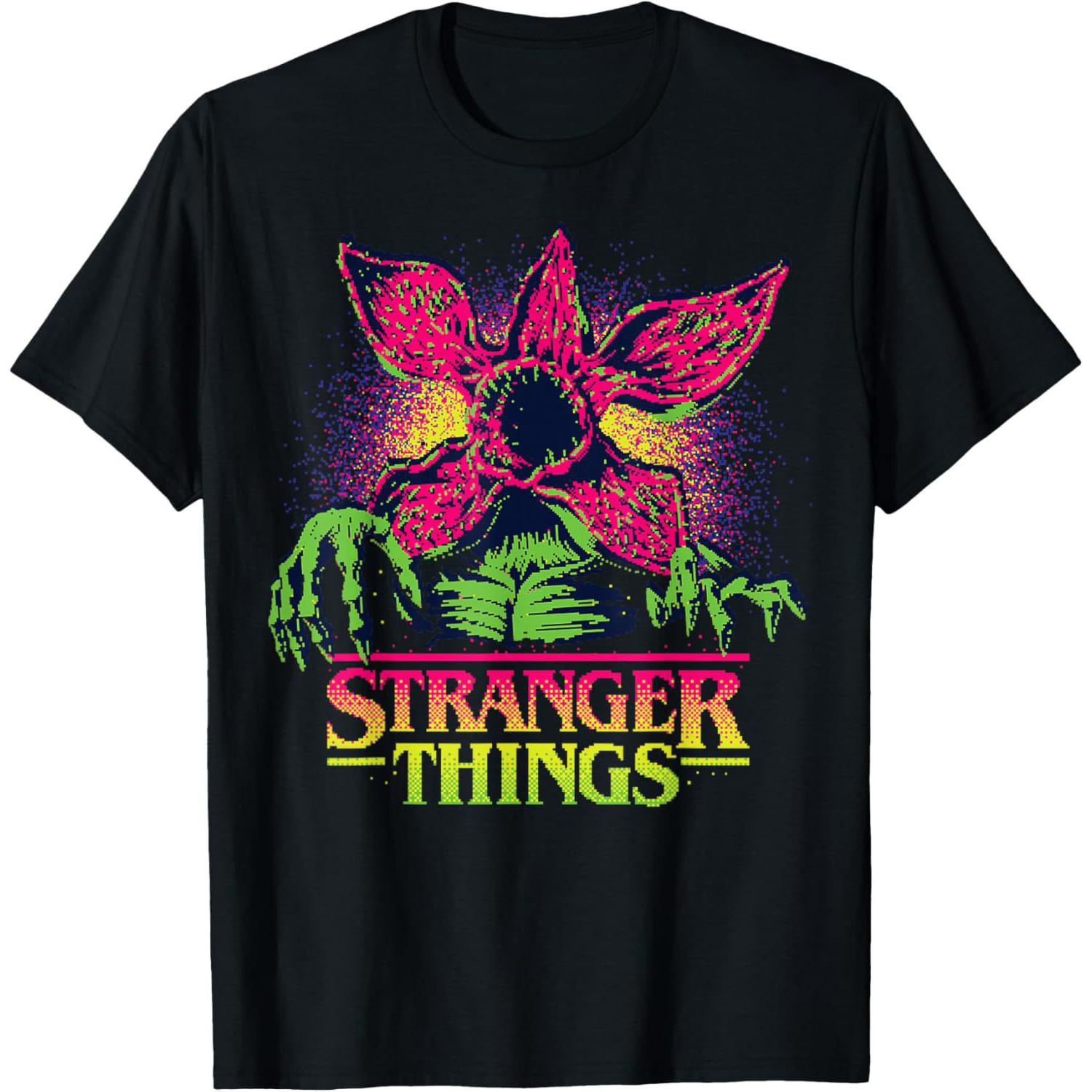 

Stranger Things Eleven Dustin Lucas Mike Will Vecna T-Shirt L