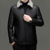 Men's Genuine Leather Jacket New First Layer Sheepskin Men's Business Casual Slim Fit Jacket