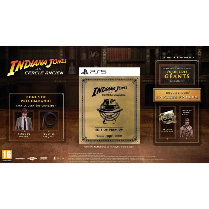 Indiana Jones et le cercle ancien - Édition Premium - Jeu PS5