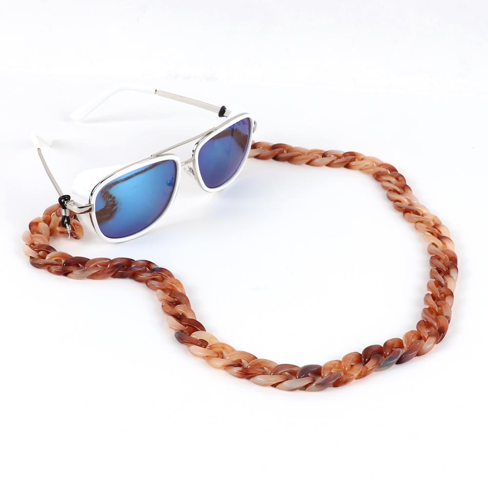 Acrylic Glasses Chains For Women Holder Cord Reading Sunglasses Chain Men Lanyard Eyeglasses Hanging Neck Chain Strap Rope Trend