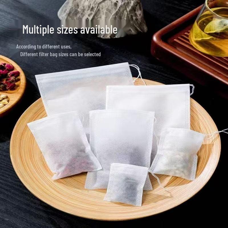 

Нетканый мешочек с завязками для фильтрации супа и специй 14×16 cm