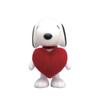 Ushikubo Kogei Snoopy Costume 60mm H x 33mm W x 42mm Facial Keychain, Heart, Approx. Length, SN-248