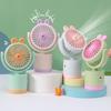 Portable Student Desktop Mini Fan - Rechargeable and Customizable Gift