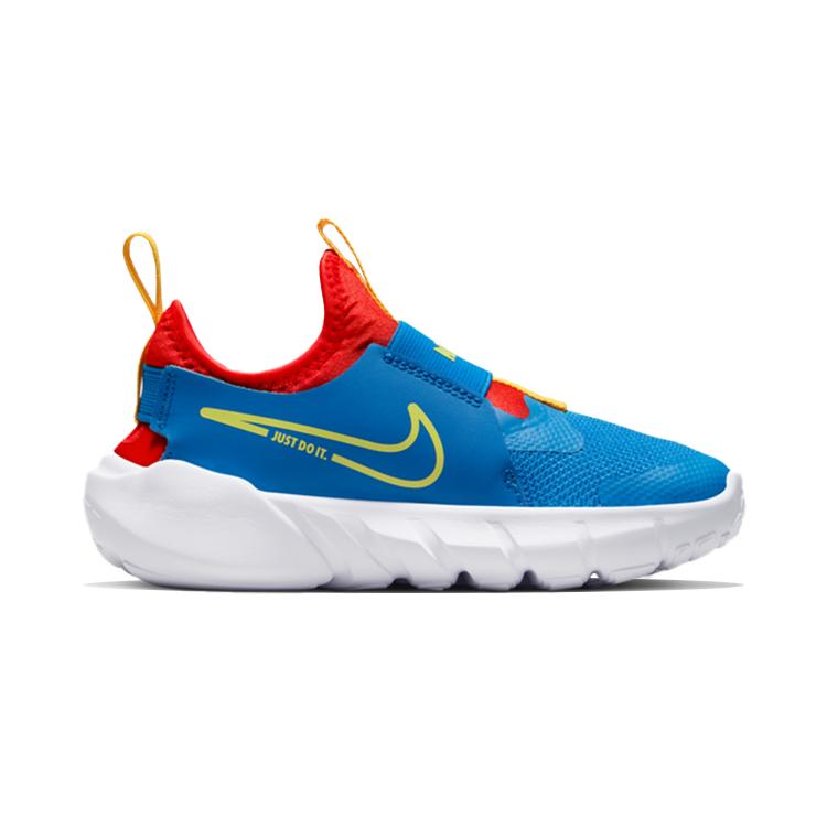 New Nike Flex Runner 2 Low Top Kids' Running Shoes Blue Children Aged 3 7 Years Old DJ6040-402