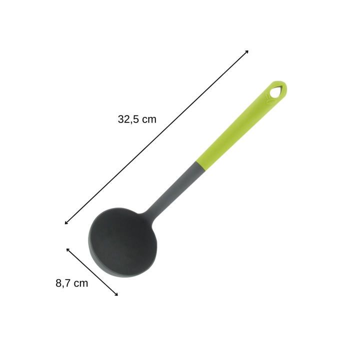 Louche de cuisine en bioplastique 32,5 cm Fackelmann Gamme Zéro