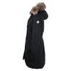 Moncler MONTICOLE Down Hoodie with Fur Coat 2 blackUsed